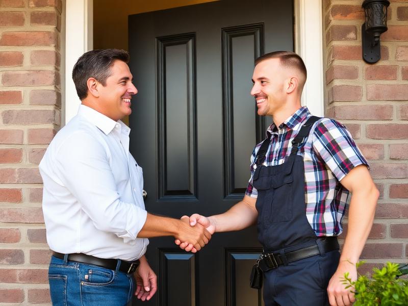 Happy customer with AW Watts plumber